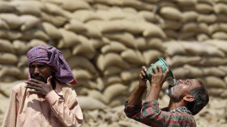 Gelombang panas di India (Foto: Reuters)