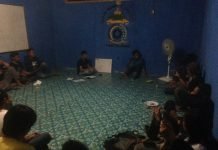 Suasana Rapat Evaluasi Program Kegiatan BEM